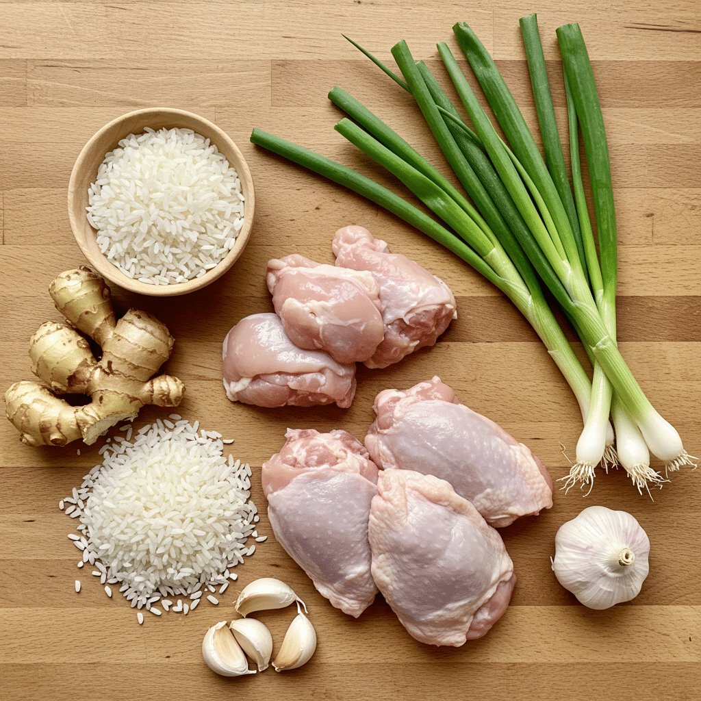  ingredients for vietnamese congee