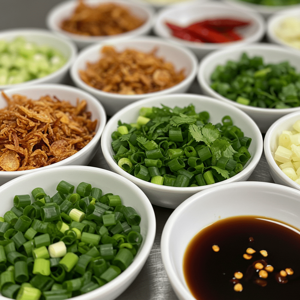 congee toppings vietnamese