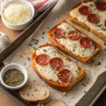 Texas toast pizza recipe variations with different toppings