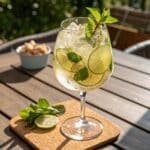 How to make Hugo Spritz mocktail