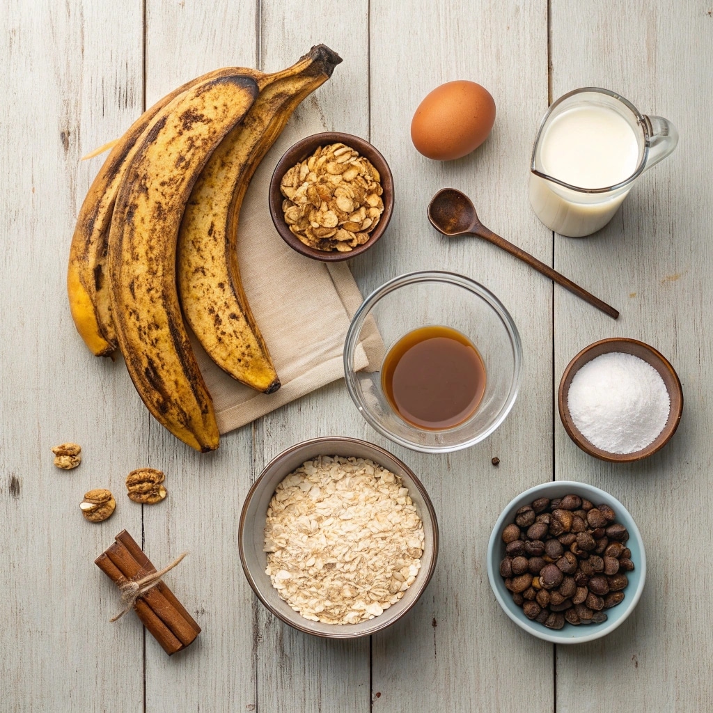  Banana bread baked oatmeal ingredients