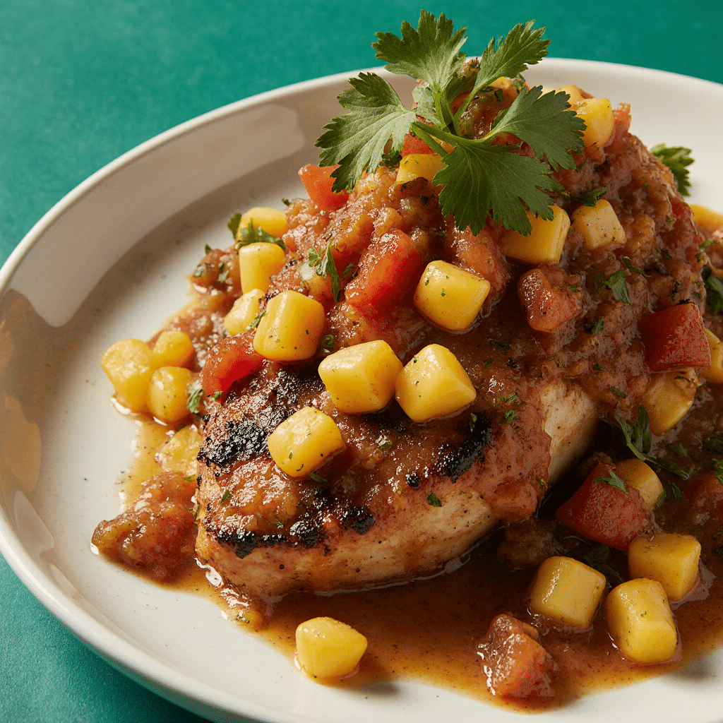 Corn Salsa Chicken