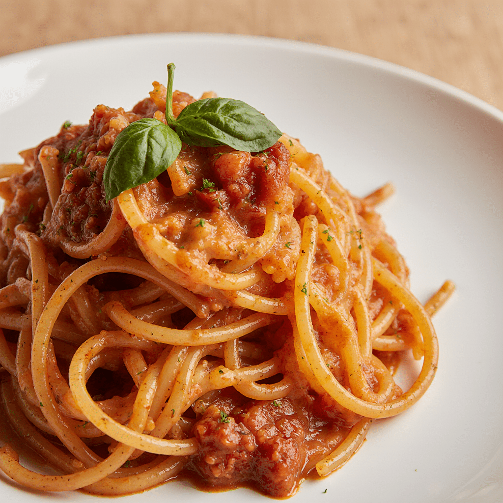 Quick Creamy Sun-Dried Tomato Pasta