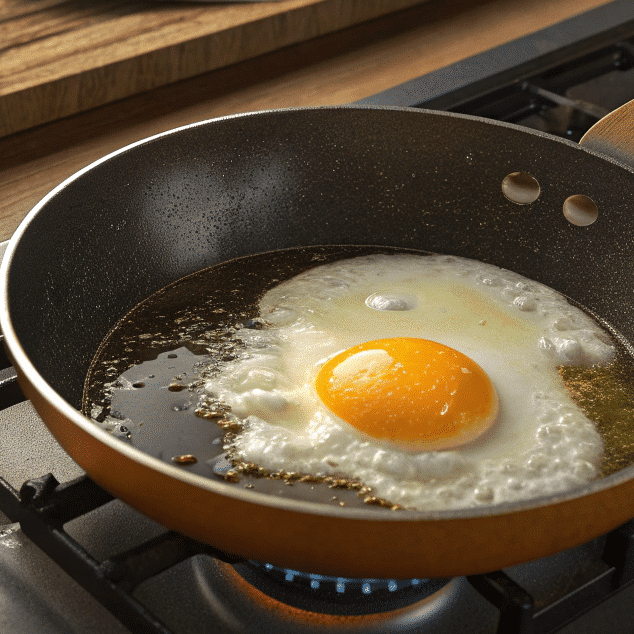 how to cook perfect over easy eggs from butter melting to final flip